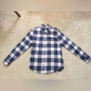 Abercrombie & Fitch Multicolor Plaid Flannel Shirt